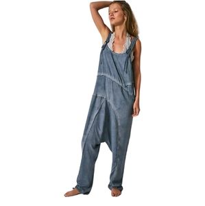 Free People Intimately Act Naturally Shapeless Romper (New)